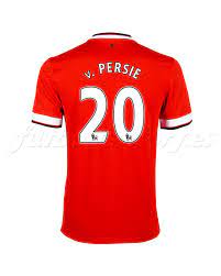 Camiseta de V.PERSIE Manga Larga del Manchester United 2013-2014